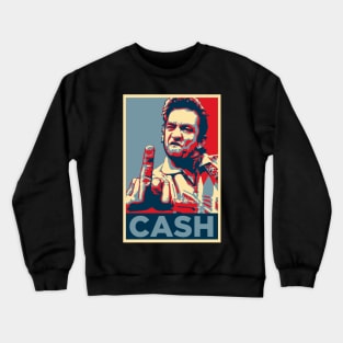 Cash Middle Finger Hope Crewneck Sweatshirt